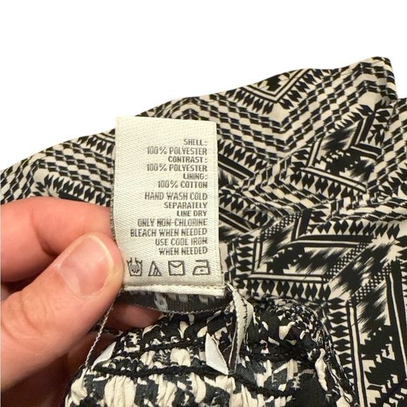 American Rag Black and White Geometric Mini Dress - Picture 5 of 5